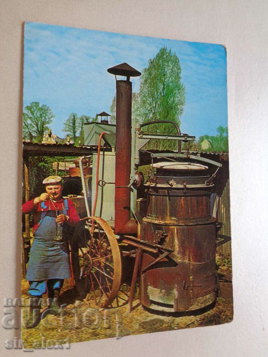 Interesting postcard - maybe alcohol production