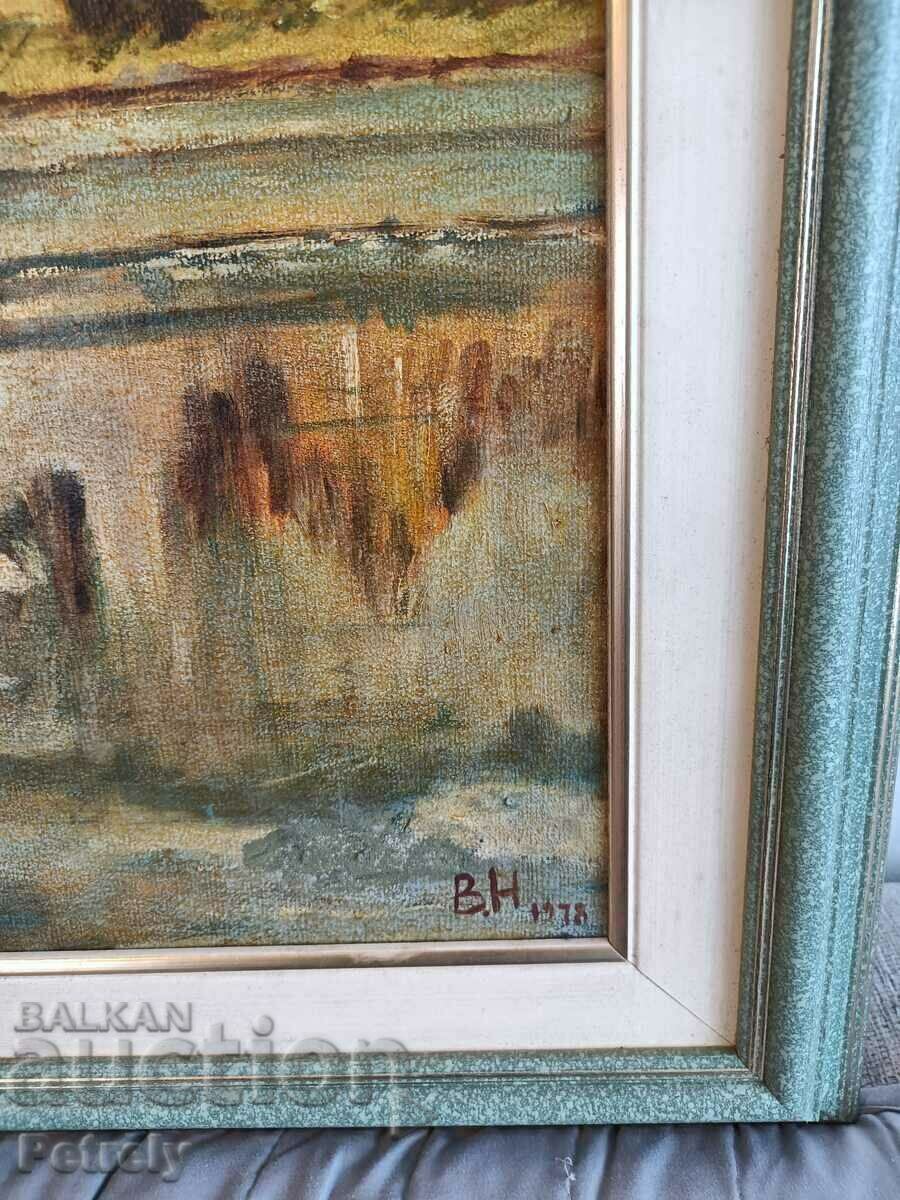 Auction Old oil painting Auction Old oil painting