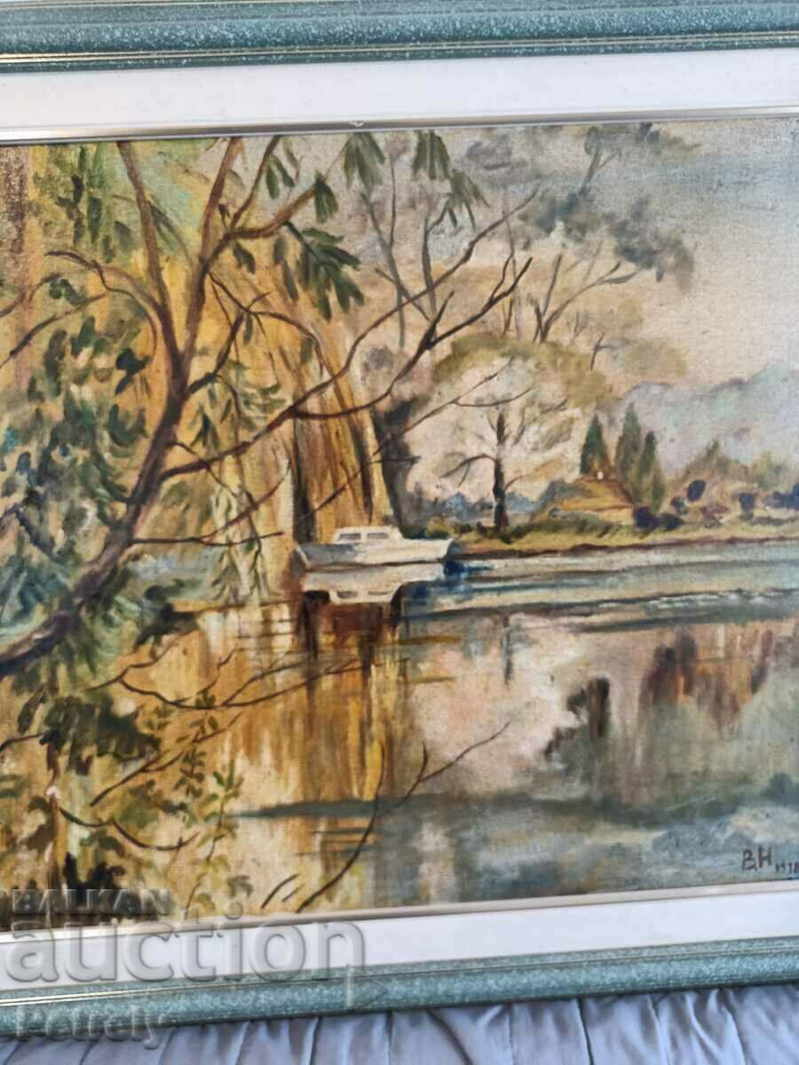 Delivery of Old oil painting Delivery of Old oil painting