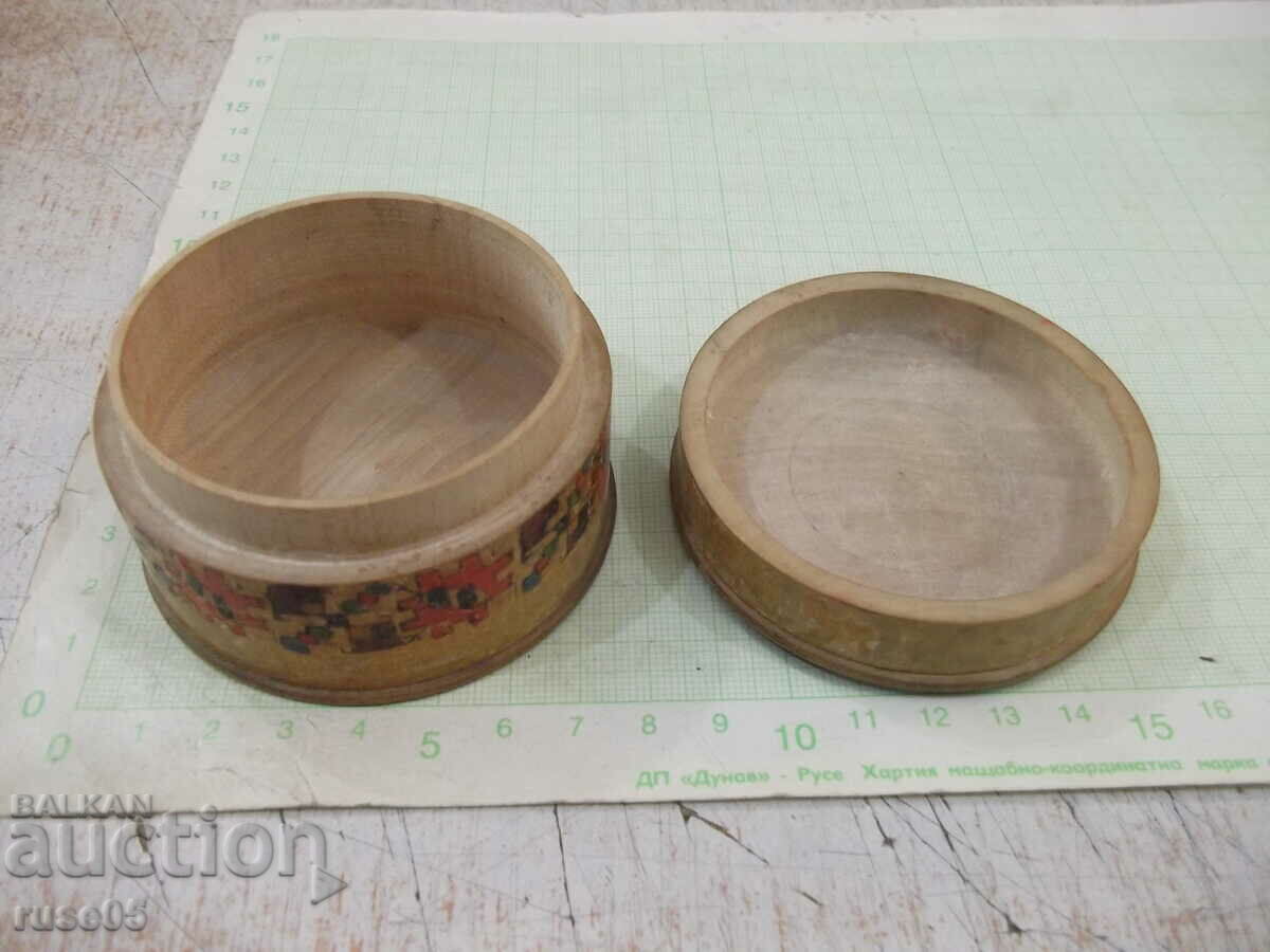 Στρογγυλό παλιό ξύλινο κουτί - 7 Στρογγυλό παλιό ξύλινο κουτί - 7