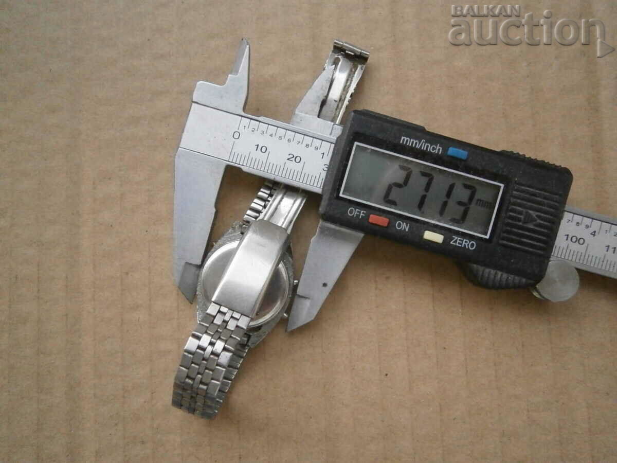 Ρετρό vintage ηλεκτρονικό ρολόι STEMPO - 6