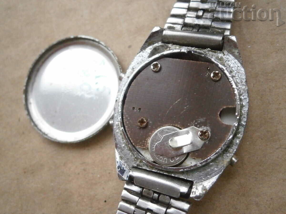 Ρετρό vintage ηλεκτρονικό ρολόι STEMPO - 7