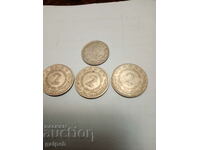LOT OF YUGOSLAVIA COINS 1965, 71, 73, 77 - 4 pcs. - BGN 1.25