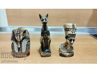 Statuete, Nefertiti, Tutankhamon, Bastet