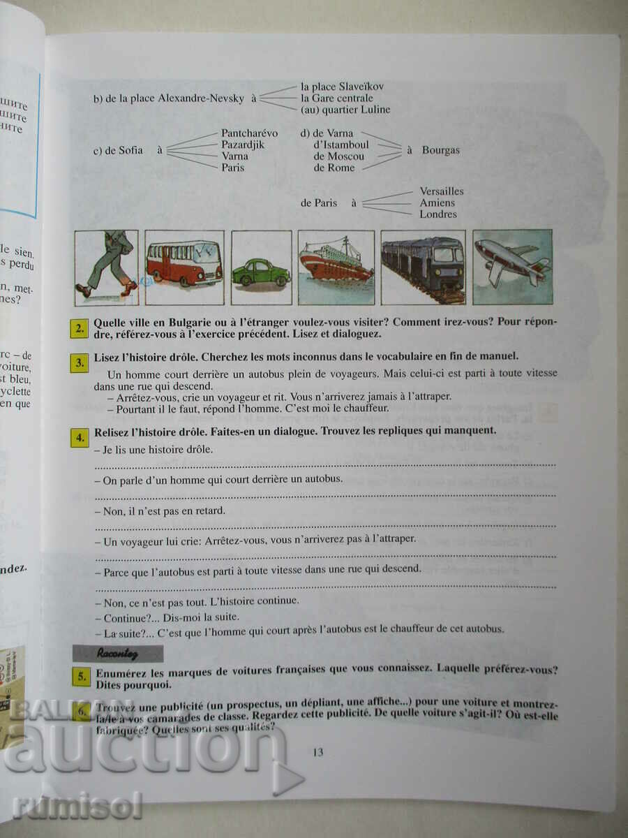 Delivery of Bon voyage 3- Méthode de français pour jeunes adolescentes