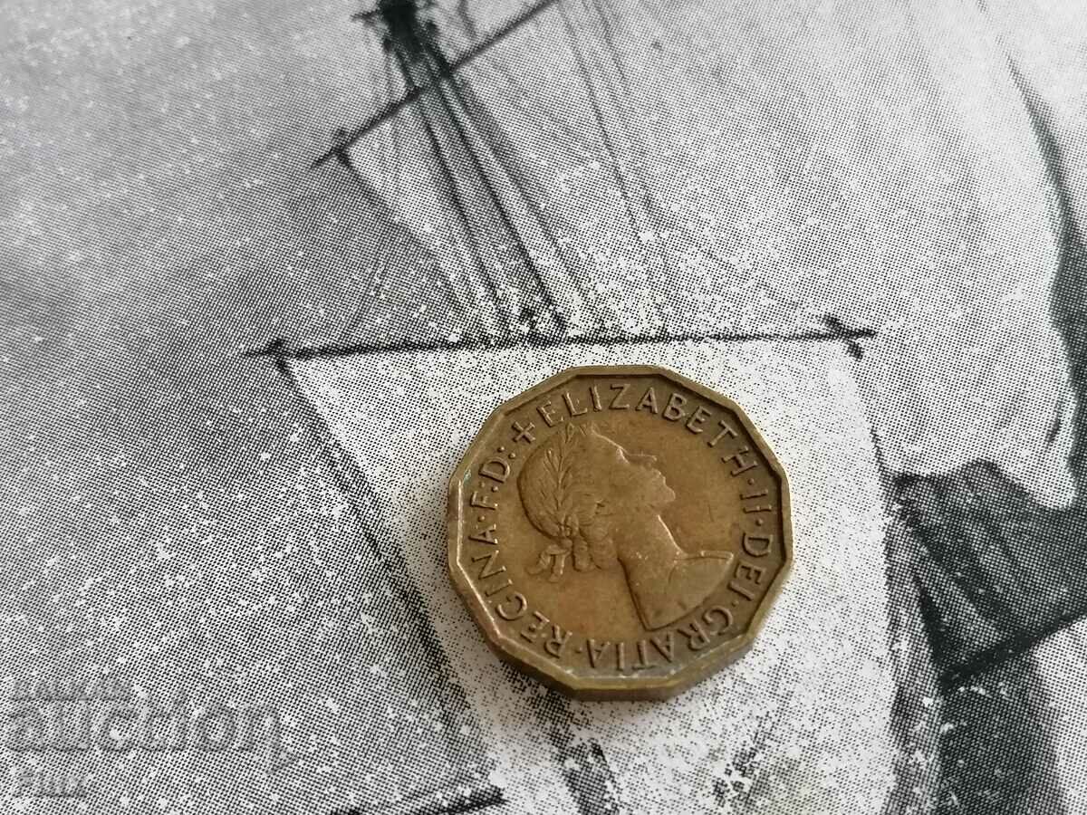 Coin - Great Britain - 3 pence 1961 with price 1.85 BGN | € 0.95 Coin - Great Britain - 3 pence 1961 with price 1.85 BGN | € 0.95