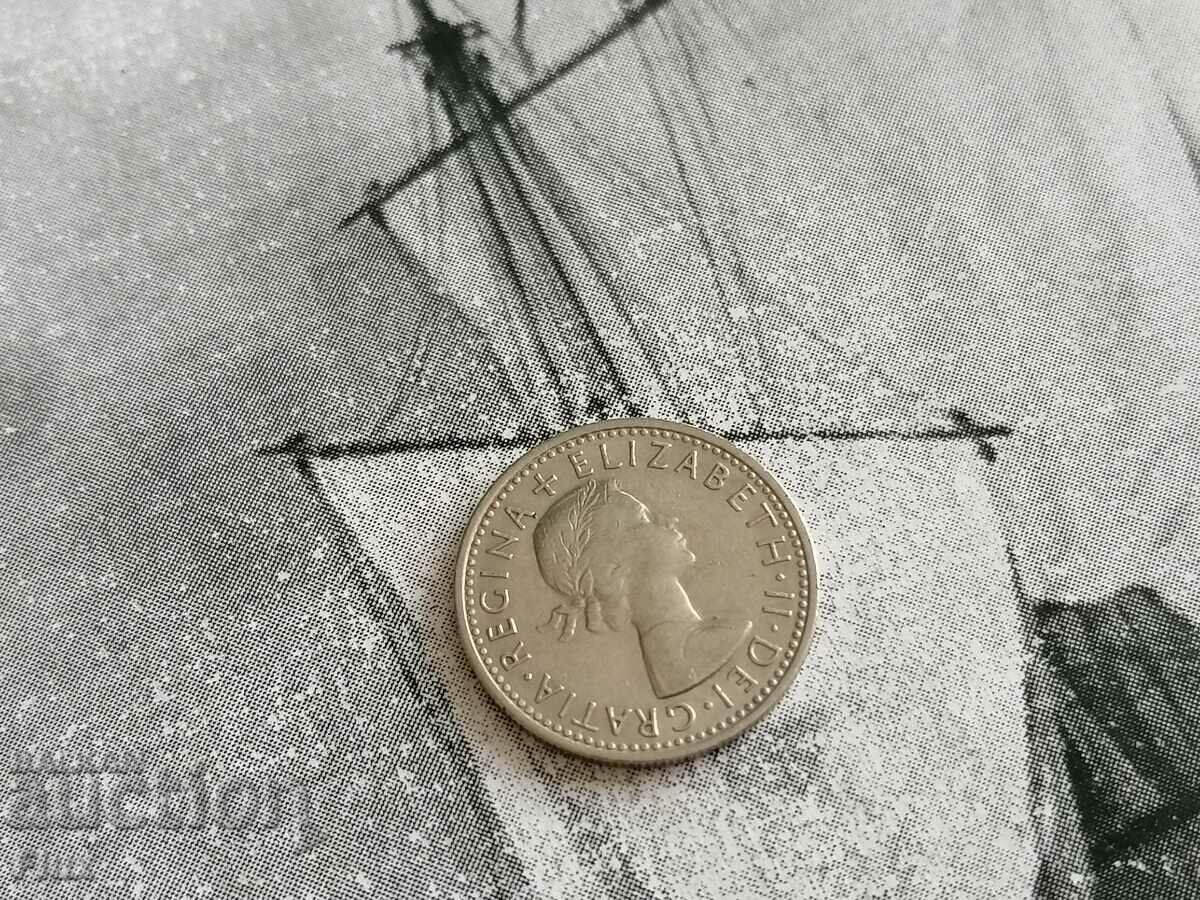 Coin - Great Britain - 6 pence | 1966 with price 1.85 BGN | € 0.95 Coin - Great Britain - 6 pence | 1966 with price 1.85 BGN | € 0.95