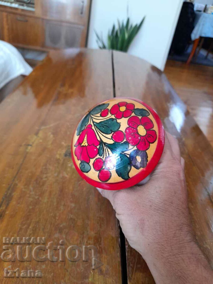 Auction Old wooden sponge, sponge, souvenir Auction Old wooden sponge, sponge, souvenir