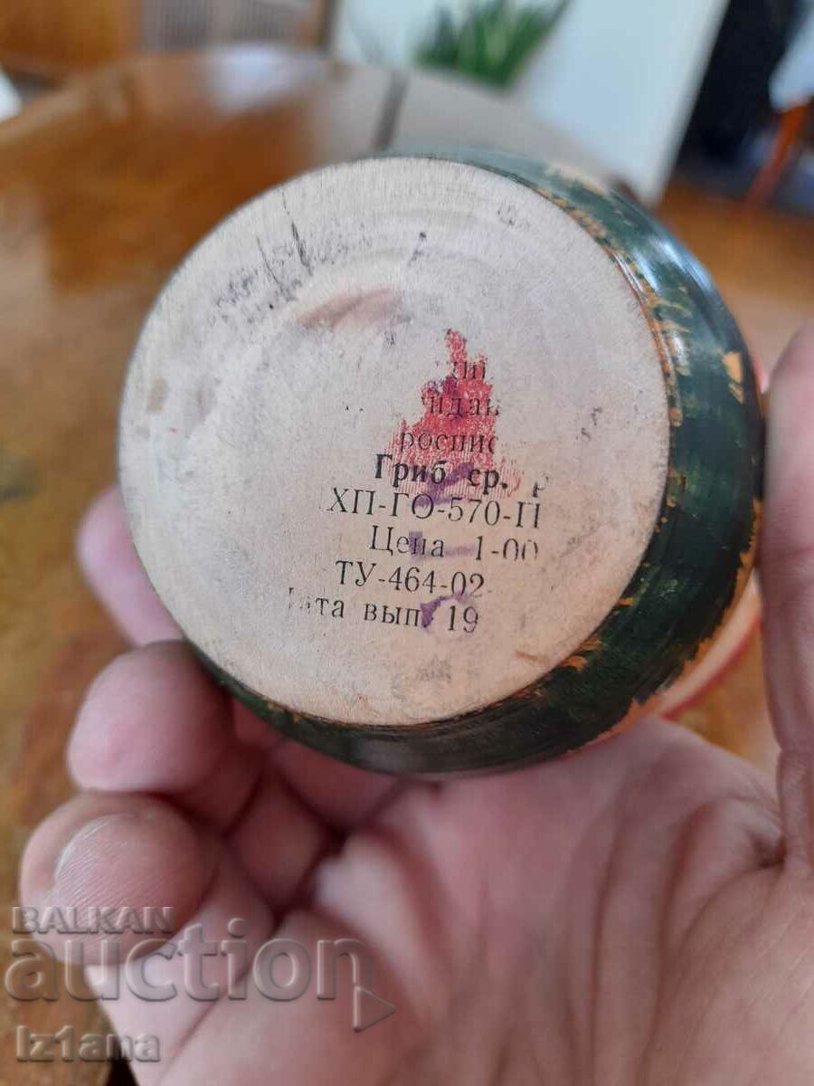 Old wooden sponge, sponge, souvenir - 5 Old wooden sponge, sponge, souvenir - 5