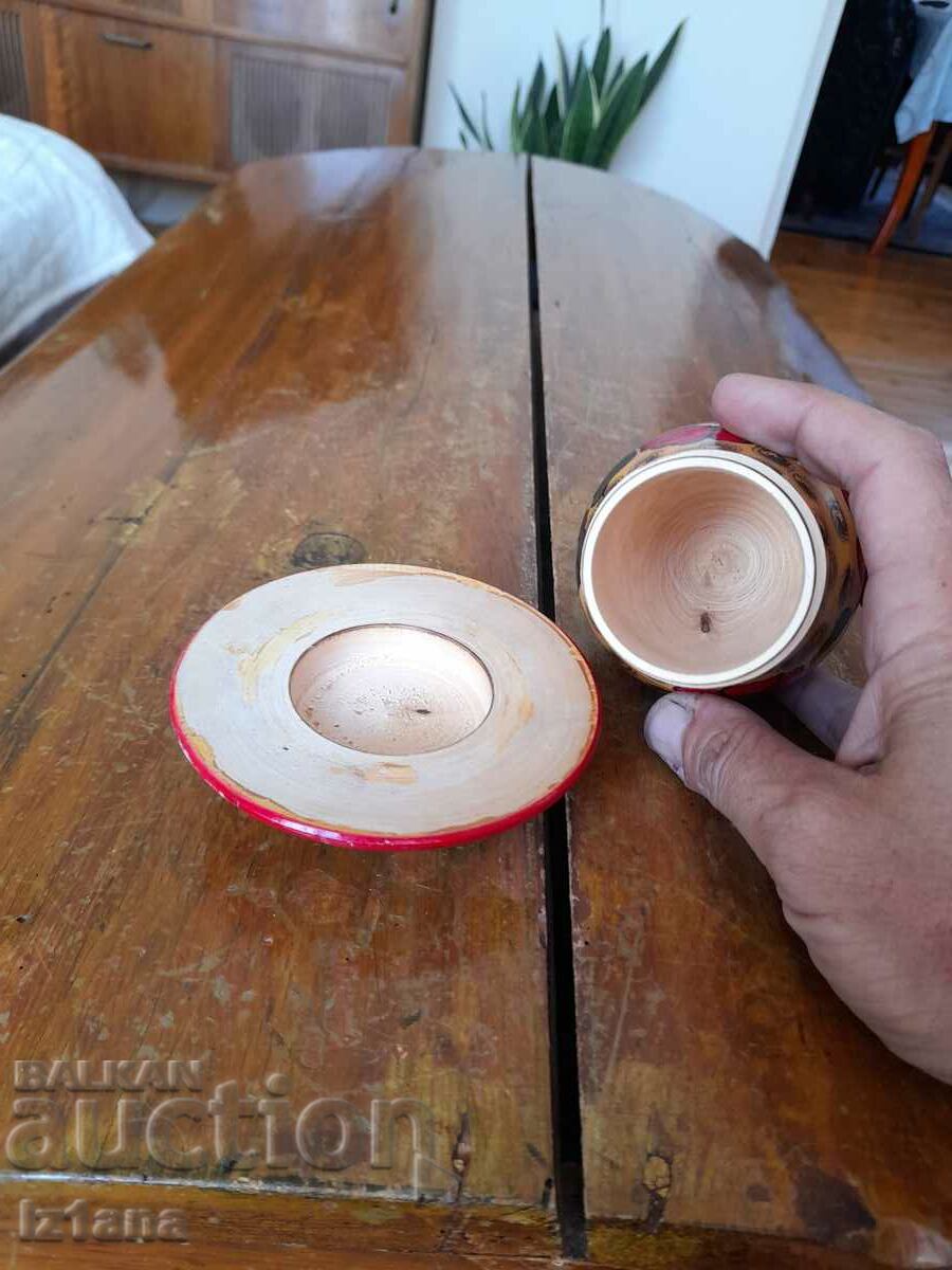 Old wooden sponge, sponge, souvenir - 6 Old wooden sponge, sponge, souvenir - 6