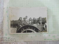 Old photo of the tractor