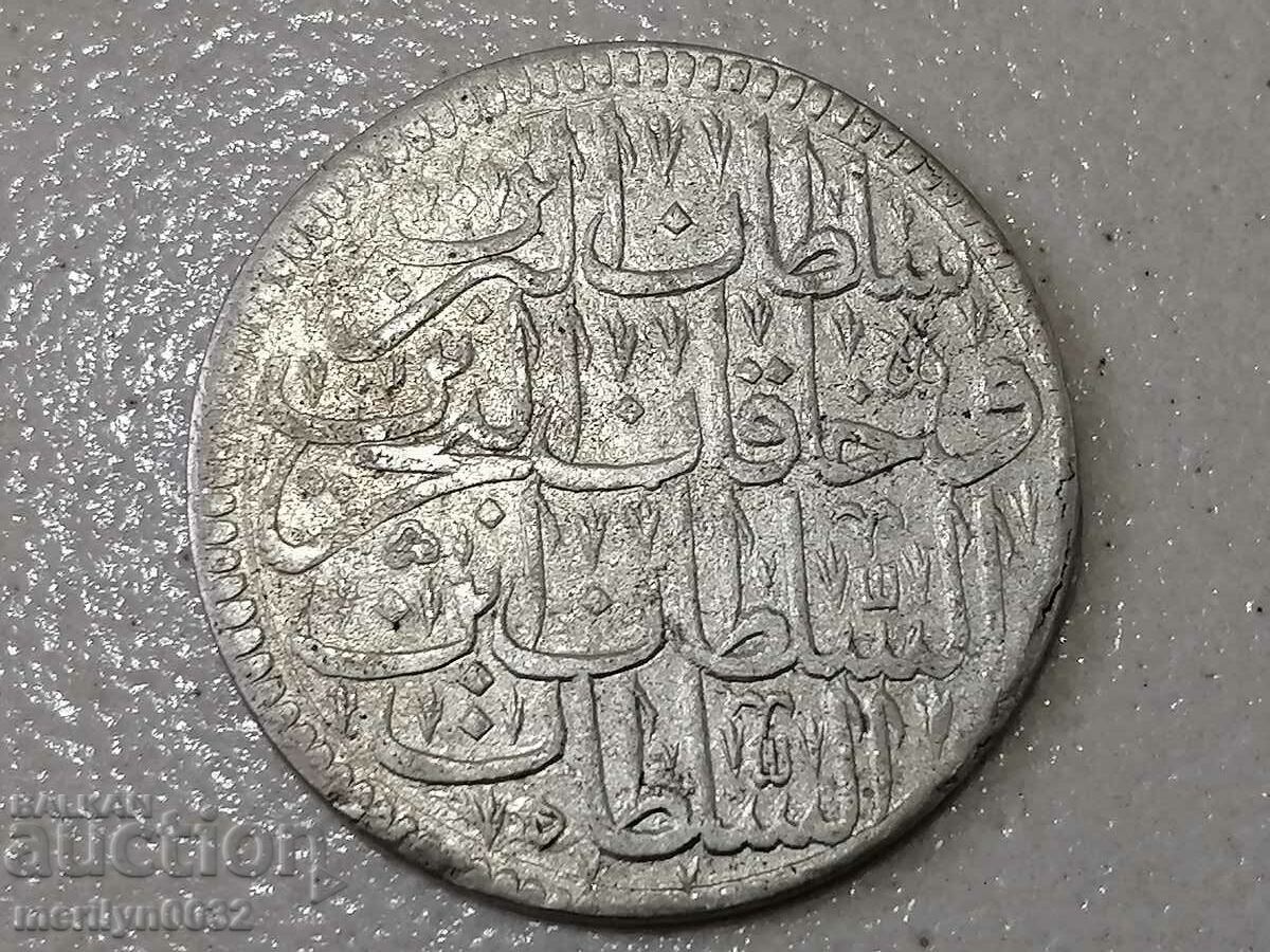 Ottoman silver coin 465/1000 Mustafa 2nd 1115 with price 153.00 BGN | € 78.23 Ottoman silver coin 465/1000 Mustafa 2nd 1115 with price 153.00 BGN | € 78.23