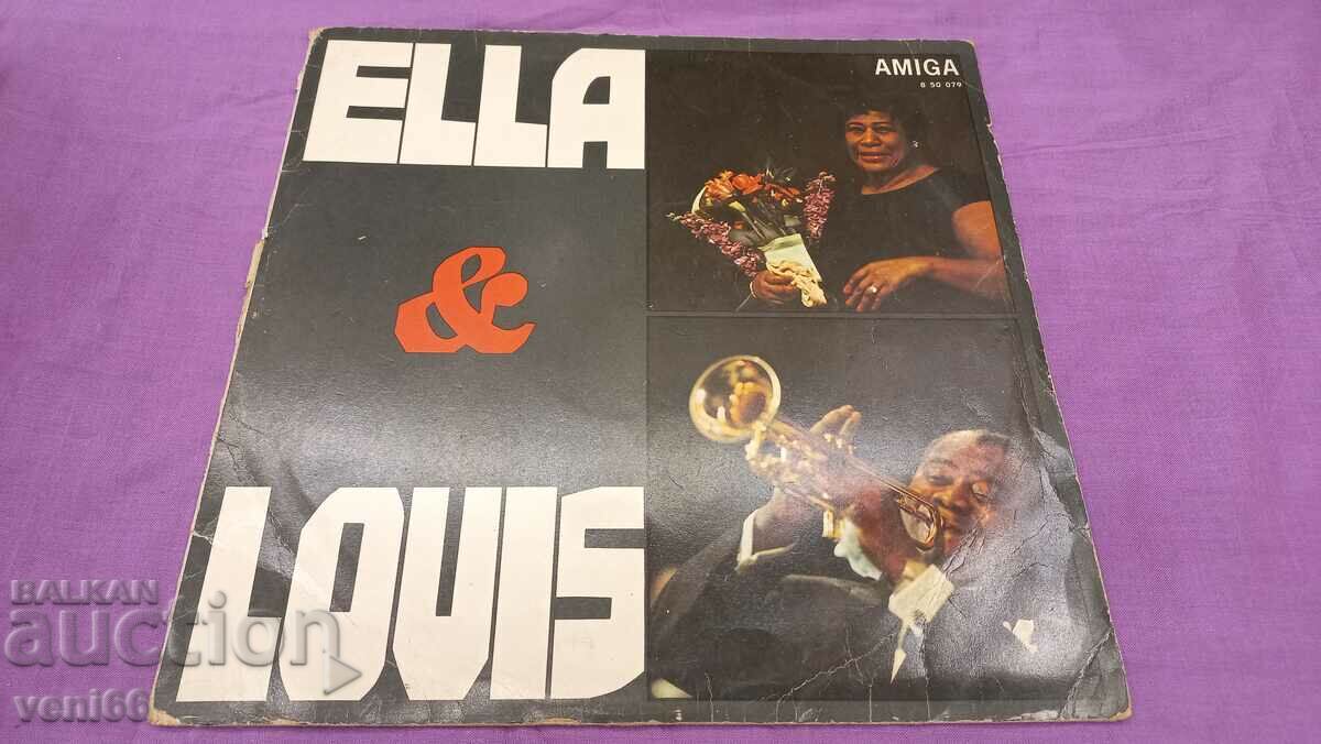 Disc de gramofon - Ella și Louis