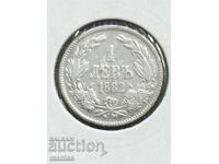 1 lev 1882 argint
