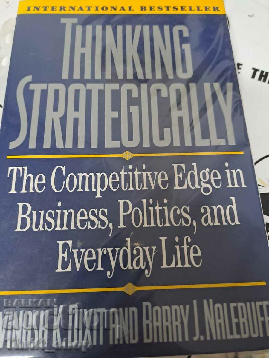 Thinking strategically The competitive edge in business