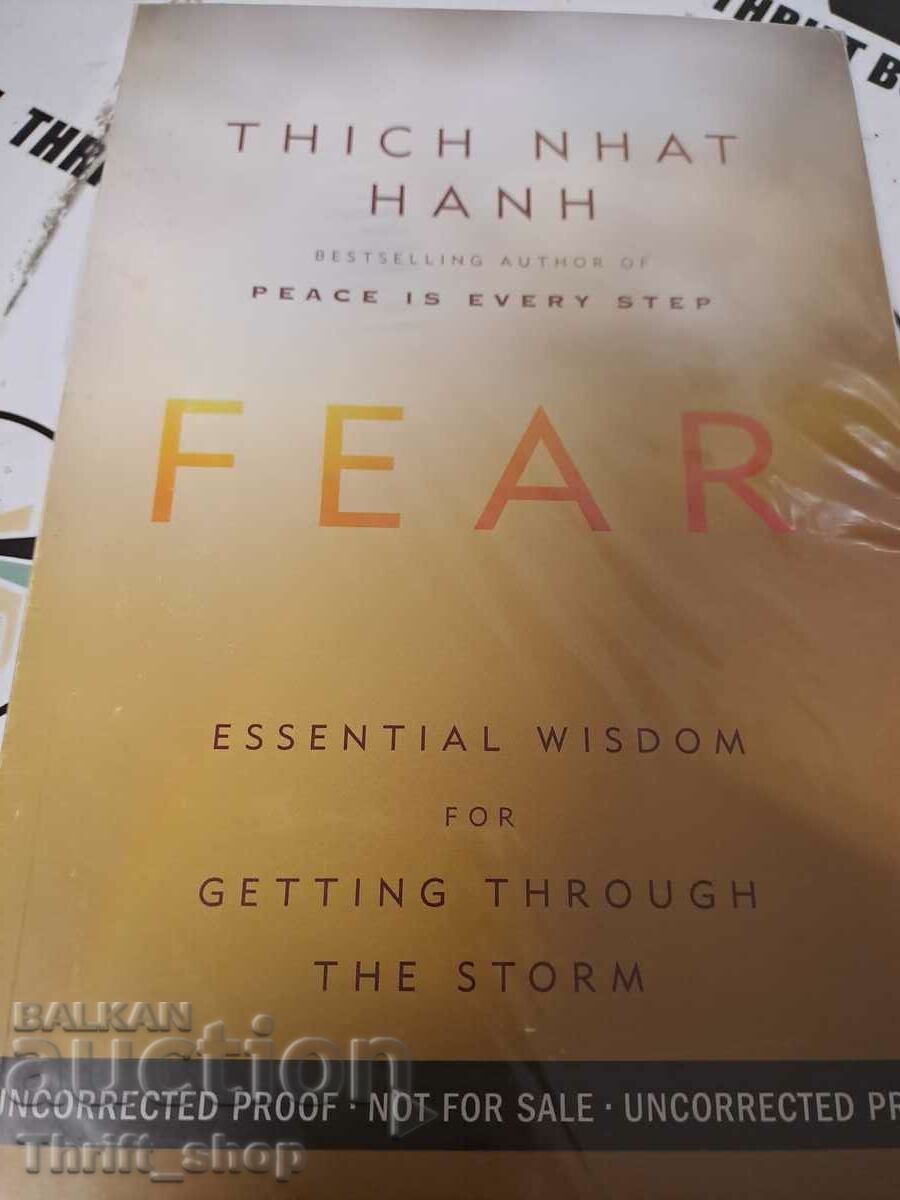 Fear: Essential Wisdom for Getting Through the Storm Paperba