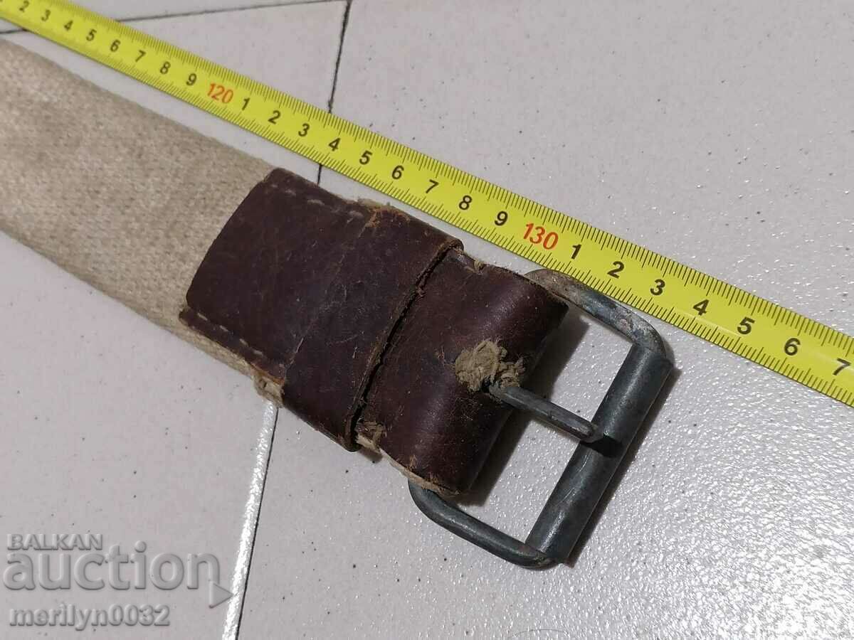 Military labor combat belt WW2 Kingdom of Bulgaria - 5 Military labor combat belt WW2 Kingdom of Bulgaria - 5