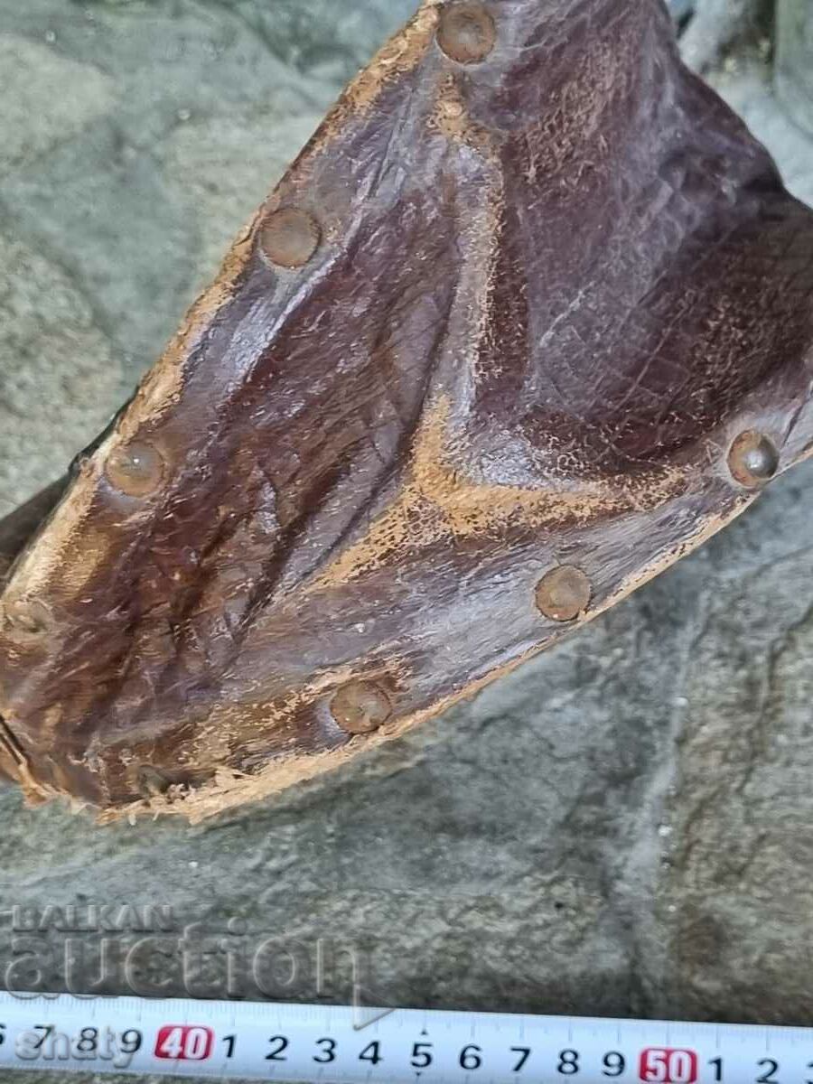 Old fireplace blower. Bronze fittings - 5 Old fireplace blower. Bronze fittings - 5