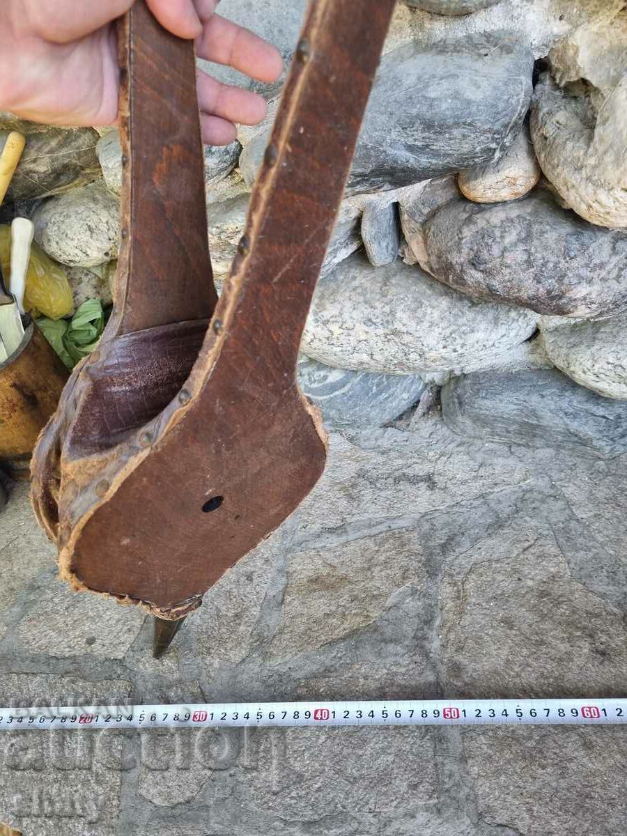 Old fireplace blower. Bronze fittings - 6 Old fireplace blower. Bronze fittings - 6