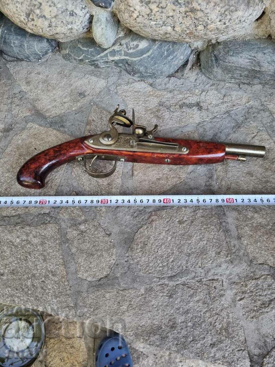 Old model gun. Rifle