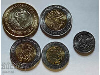 Setul de monede din Mexic