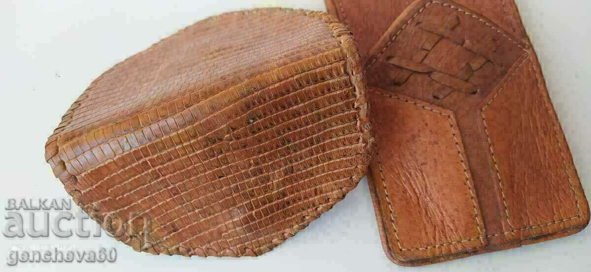 Delivery of Leather glasses case and crocodile leather wallet Delivery of Leather glasses case and crocodile leather wallet