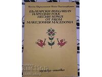 Bulgarian folk songs from Macedonia Kosta Tsarnushanov