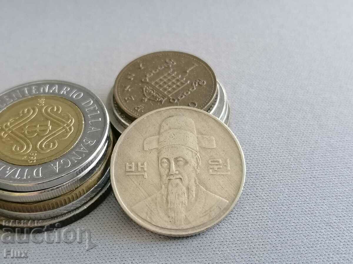 Coin - South Korea - 100 Won | 1992 with price 1.80 BGN | € 0.92 Coin - South Korea - 100 Won | 1992 with price 1.80 BGN | € 0.92