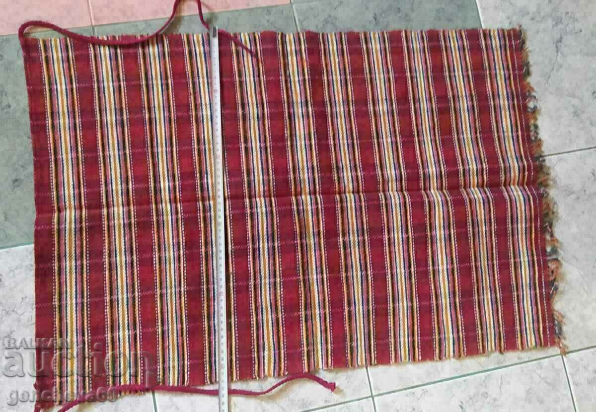 Wool woven, authentic apron