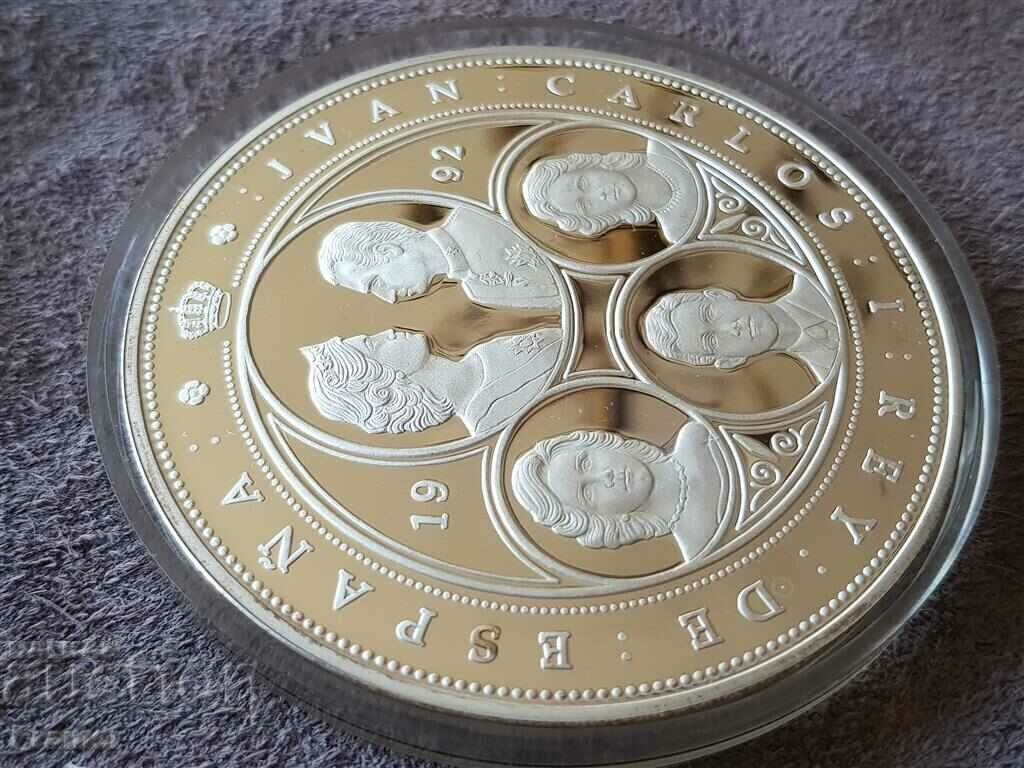 5 OZ 10000 песети 1992 Испания 500 г. откриването на Америка - 6 5 OZ 10000 песети 1992 Испания 500 г. откриването на Америка - 6