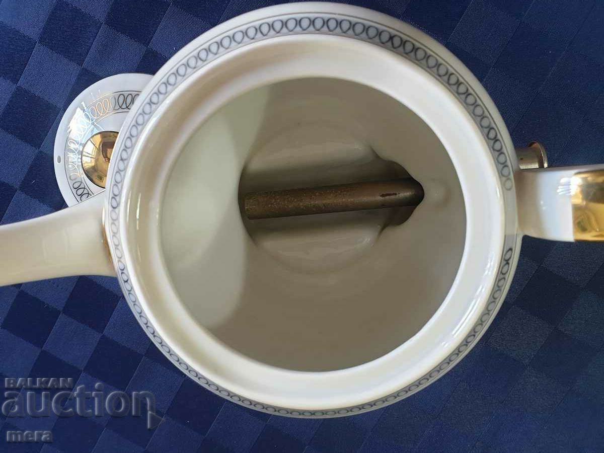 Porcelain electric German kettle, teapot - 6 Porcelain electric German kettle, teapot - 6