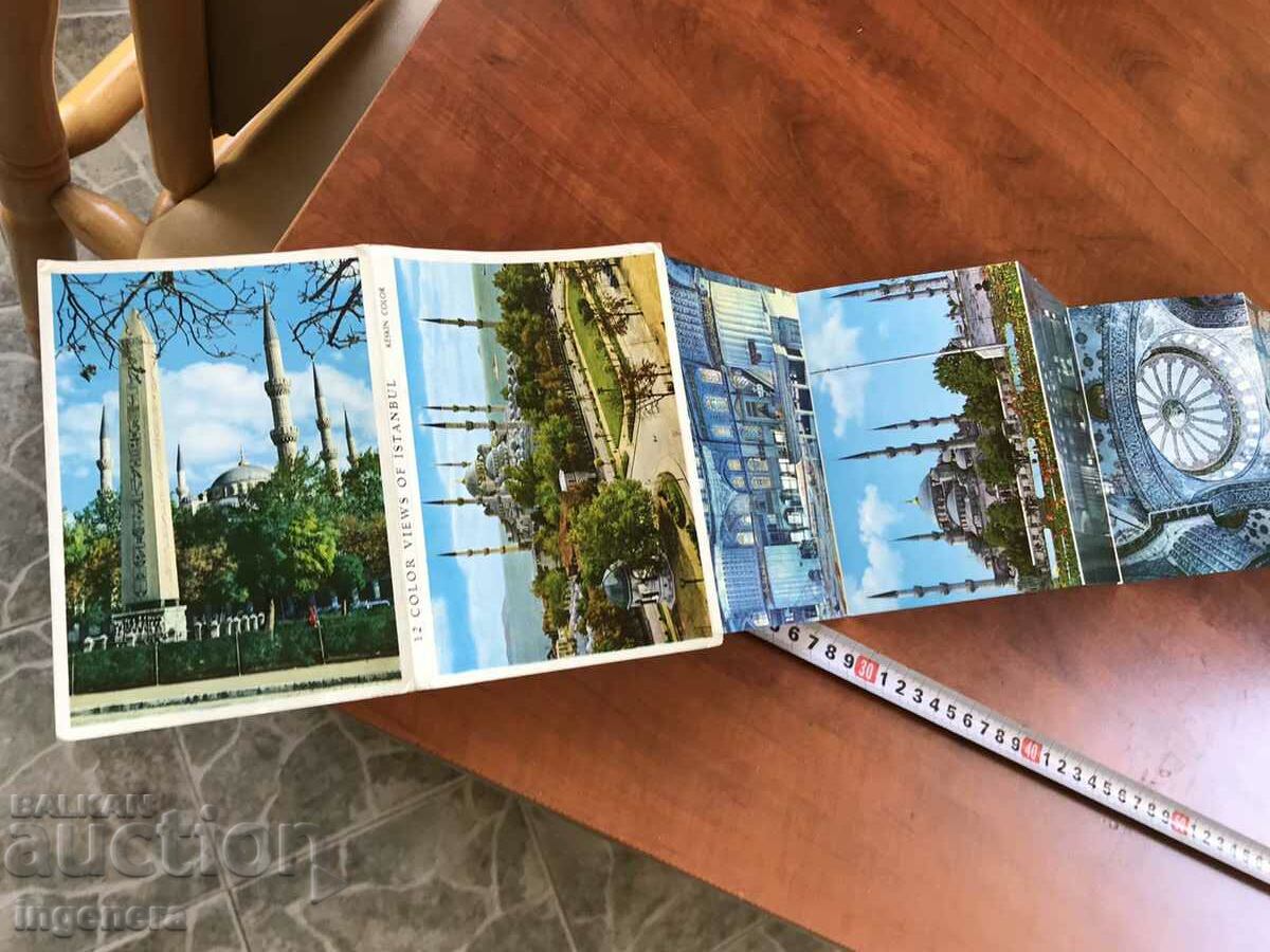 CARD CARD DIPLYANKA WITH 12 PCS. FROM ISTANBUL - 5 CARD CARD DIPLYANKA WITH 12 PCS. FROM ISTANBUL - 5