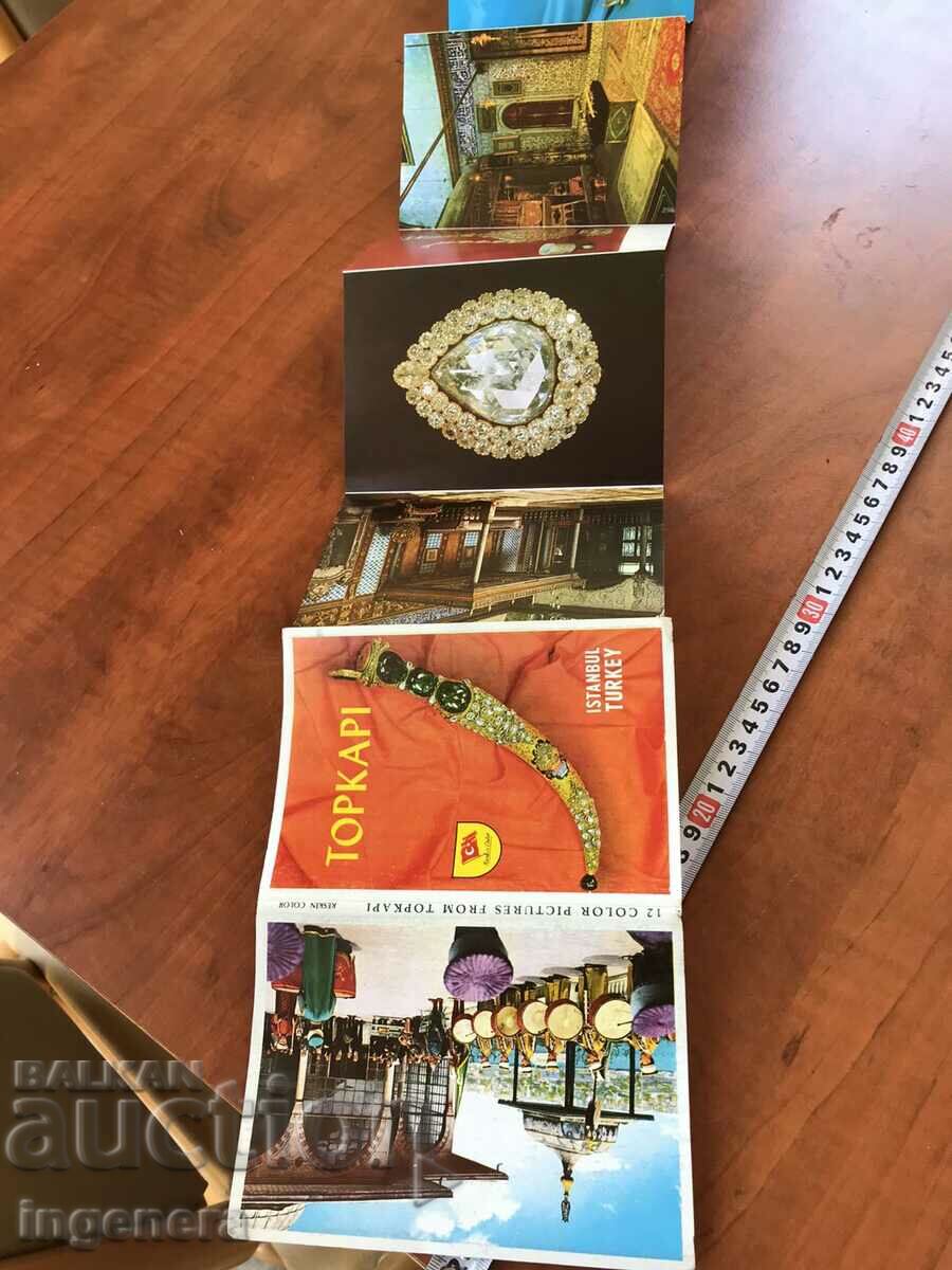 CARD CARD DIPLYANKA WITH 12 PCS. FROM ISTANBUL - 5 CARD CARD DIPLYANKA WITH 12 PCS. FROM ISTANBUL - 5