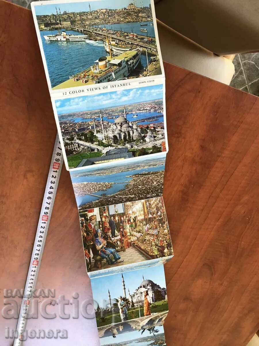 CARD CARD DIPLYANKA WITH 12 PCS. FROM ISTANBUL - 5 CARD CARD DIPLYANKA WITH 12 PCS. FROM ISTANBUL - 5