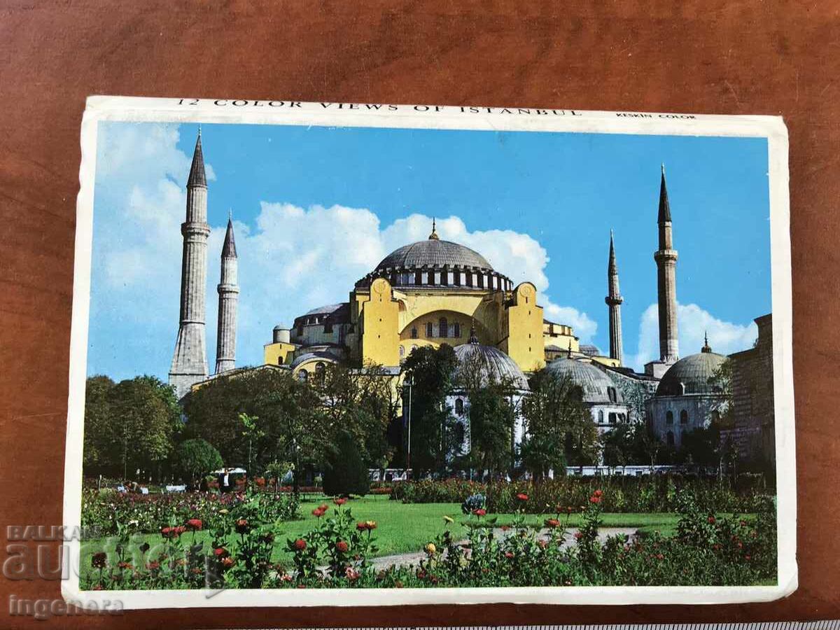 Auction CARD CARD DIPLYANKA WITH 12 PCS. FROM ISTANBUL Auction CARD CARD DIPLYANKA WITH 12 PCS. FROM ISTANBUL