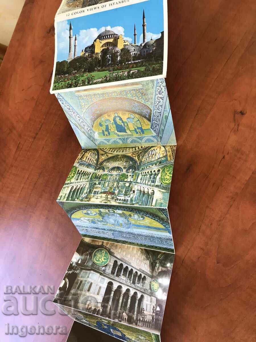 CARD CARD DIPLYANKA WITH 12 PCS. FROM ISTANBUL - 5 CARD CARD DIPLYANKA WITH 12 PCS. FROM ISTANBUL - 5