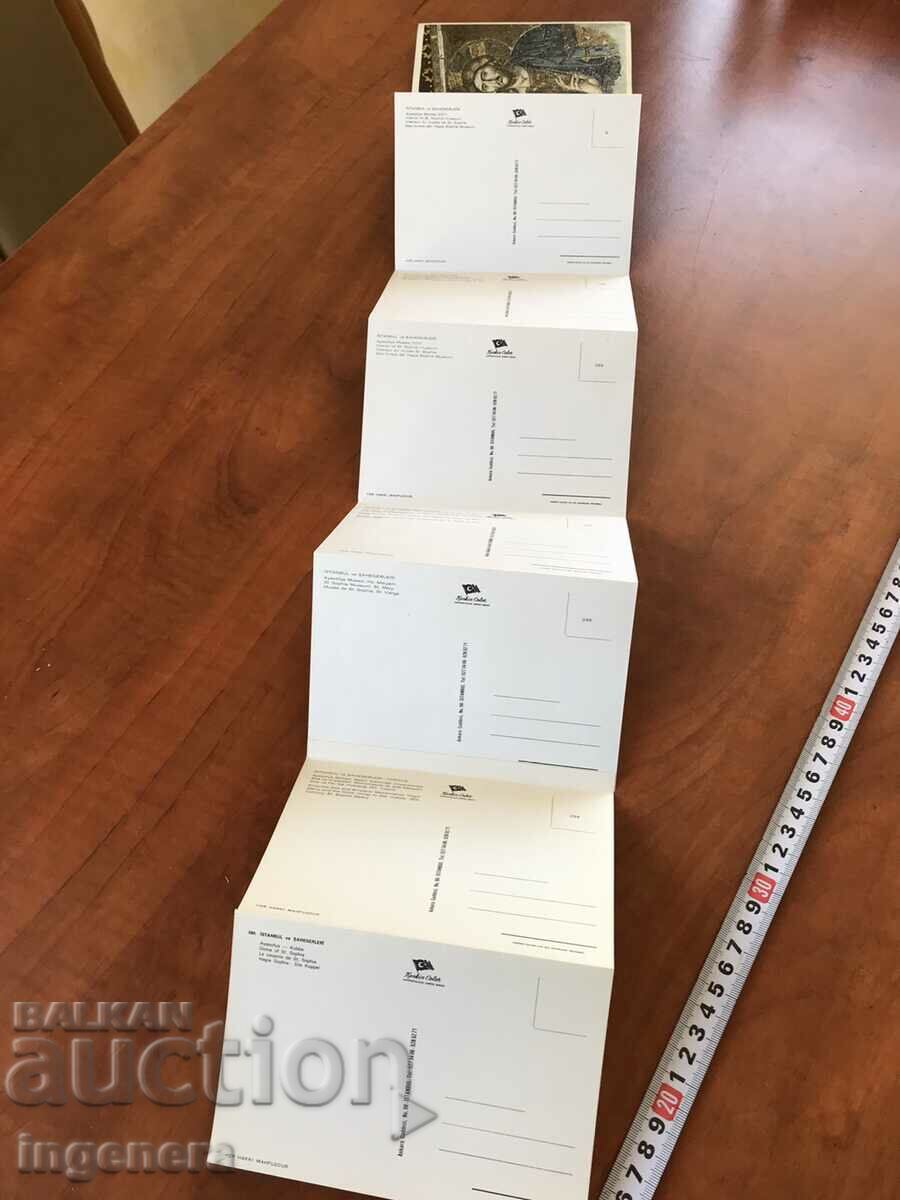 CARD CARD DIPLYANKA WITH 12 PCS. FROM ISTANBUL - 7 CARD CARD DIPLYANKA WITH 12 PCS. FROM ISTANBUL - 7