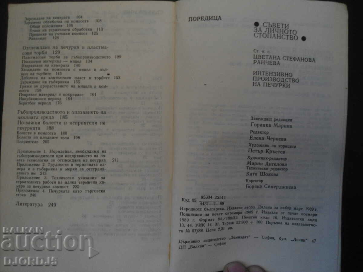 Intensive production of mushrooms - 6 Intensive production of mushrooms - 6