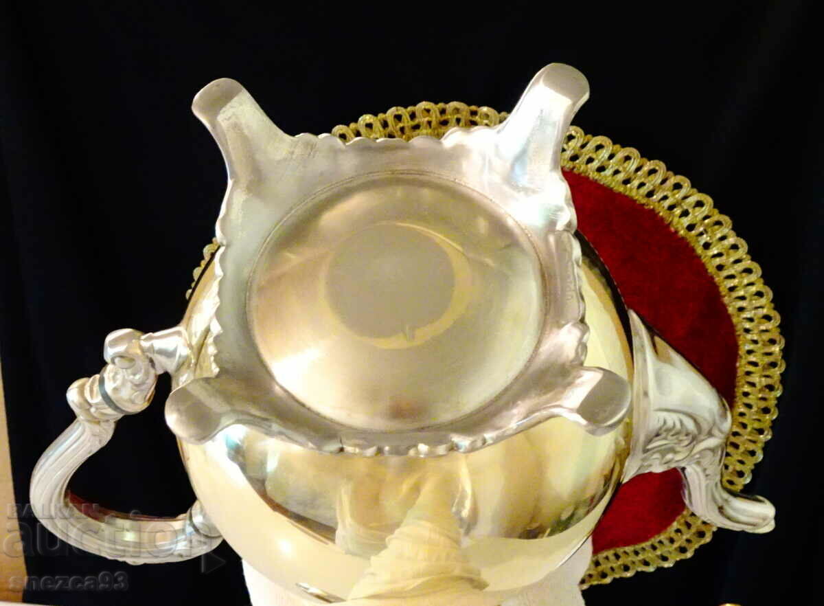 American designer teapot, bronze and pewter. - 6 American designer teapot, bronze and pewter. - 6