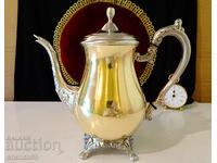 American designer teapot, bronze and pewter.