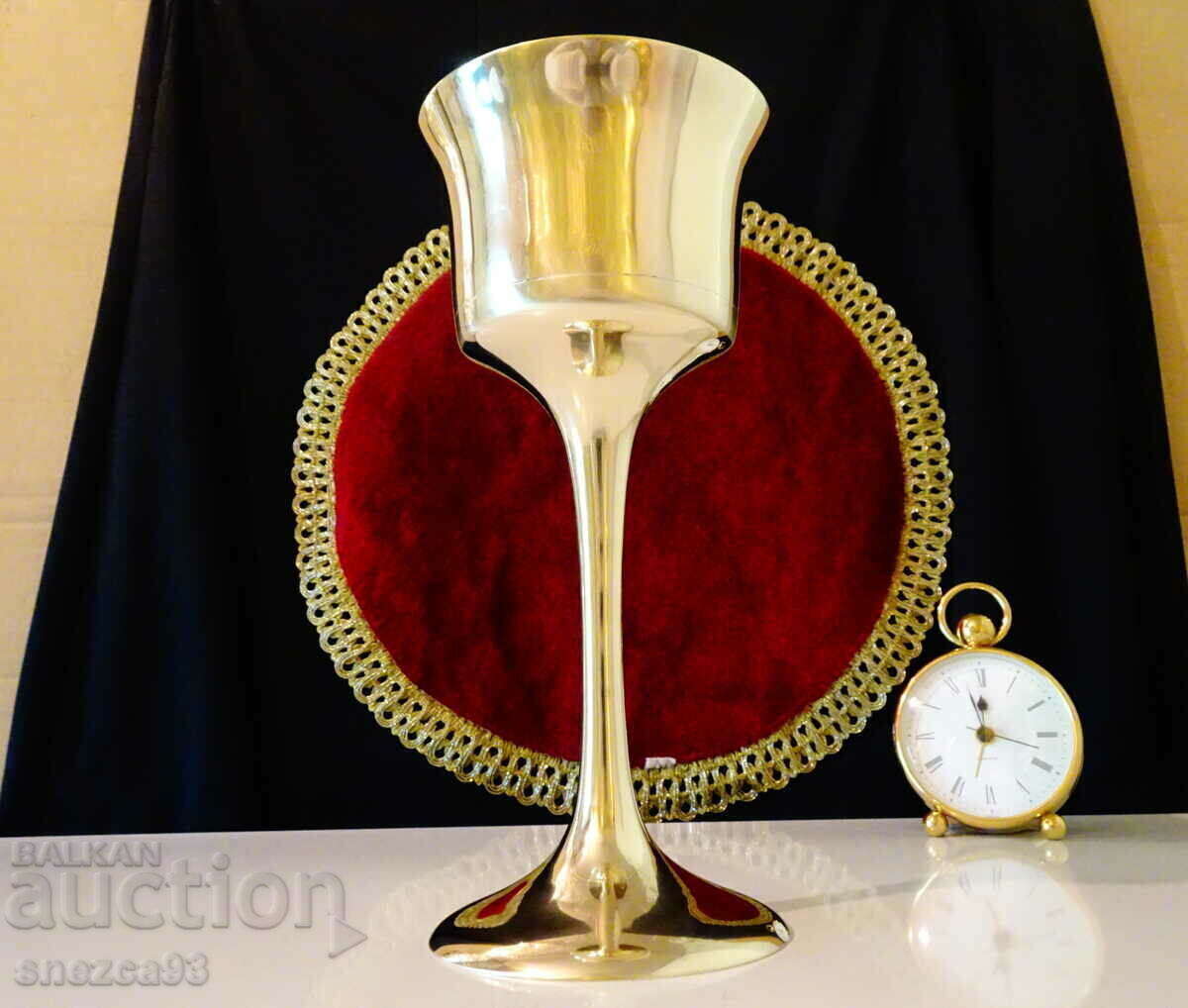 Delivery of Bronze wine cup 21 cm, 460 g Delivery of Bronze wine cup 21 cm, 460 g