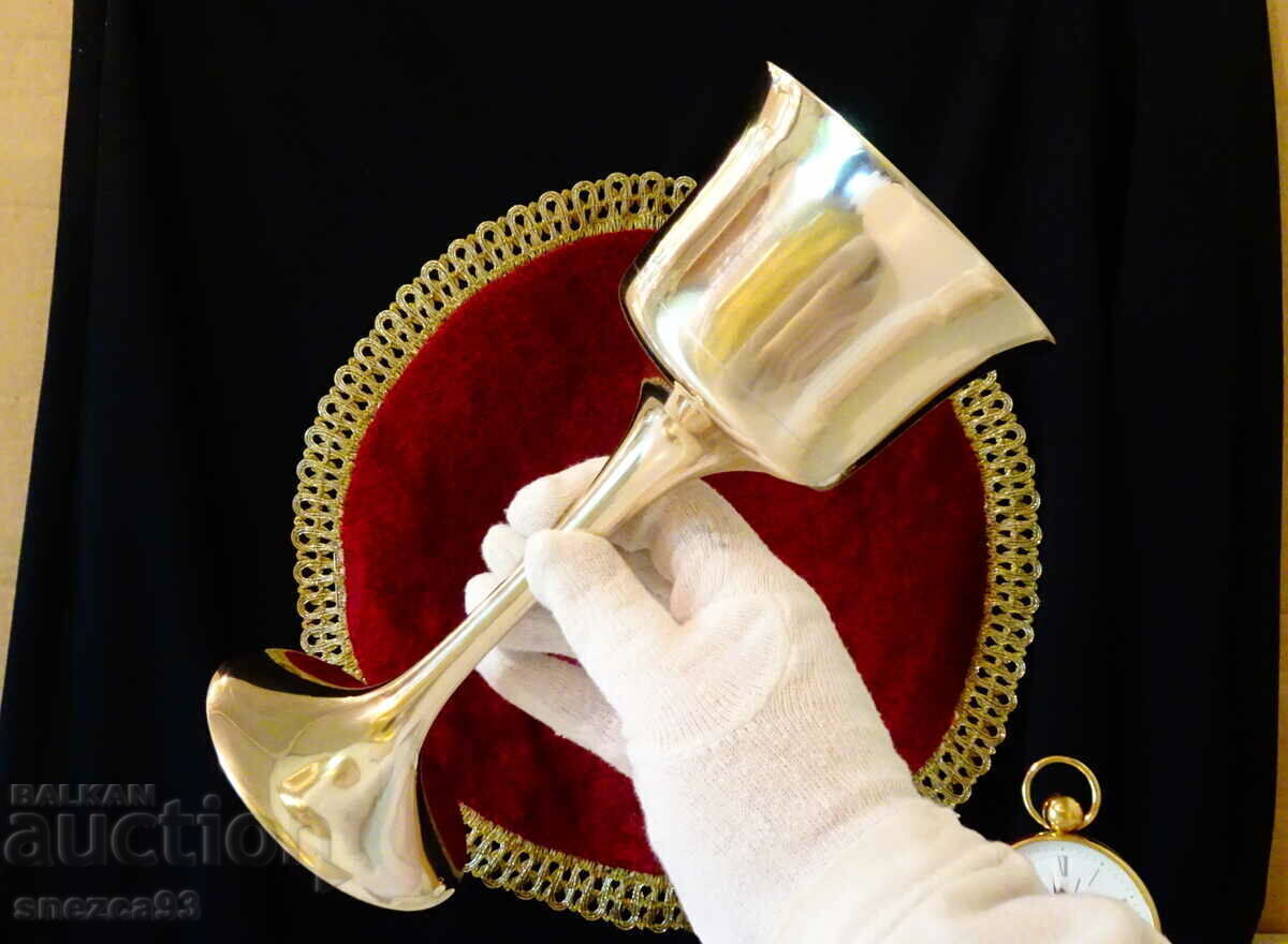 Bronze wine cup 21 cm, 460 g Bronze wine cup 21 cm, 460 g