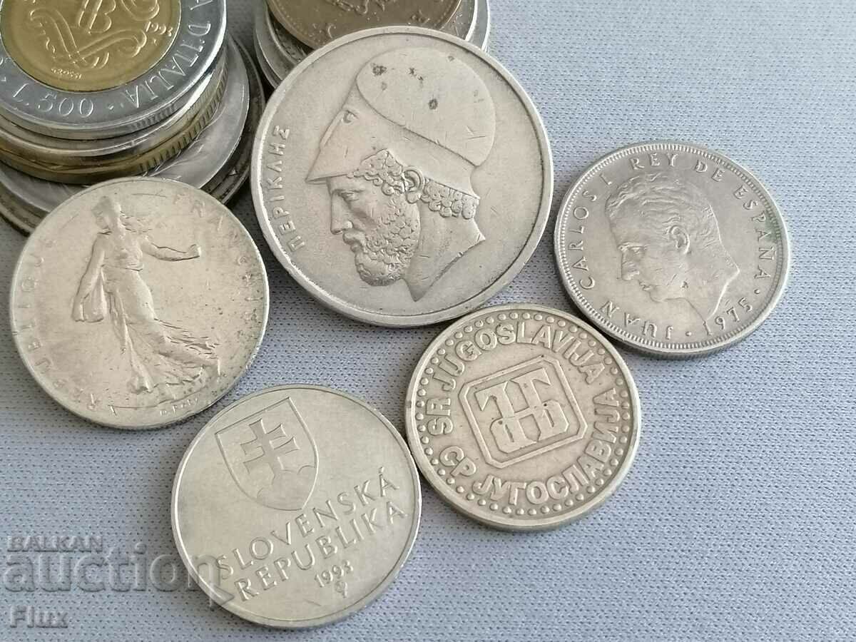 Лот от 5 монети - Европа | 1975г. - 1994г. с цена 3.95 лв. | € 2.02 Лот от 5 монети - Европа | 1975г. - 1994г. с цена 3.95 лв. | € 2.02