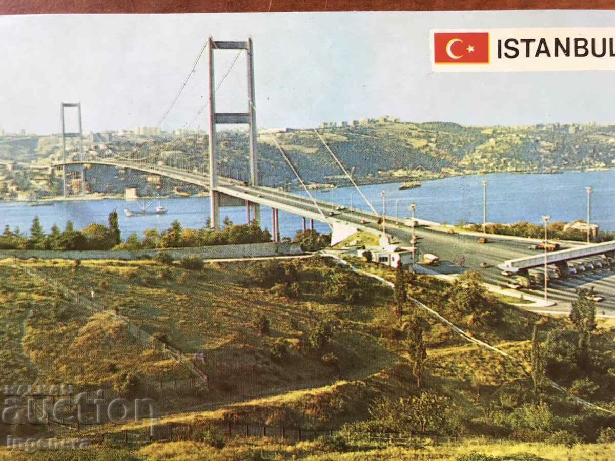 POSTAL CARD - ISTANBUL FROM THE 60'S with price 2.00 BGN | € 1.02 POSTAL CARD - ISTANBUL FROM THE 60'S with price 2.00 BGN | € 1.02