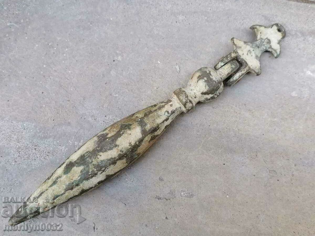 Old Ottoman Bronze Plumb Weight Tool REDKAZ RRR with price 187.00 BGN | € 95.61 Old Ottoman Bronze Plumb Weight Tool REDKAZ RRR with price 187.00 BGN | € 95.61