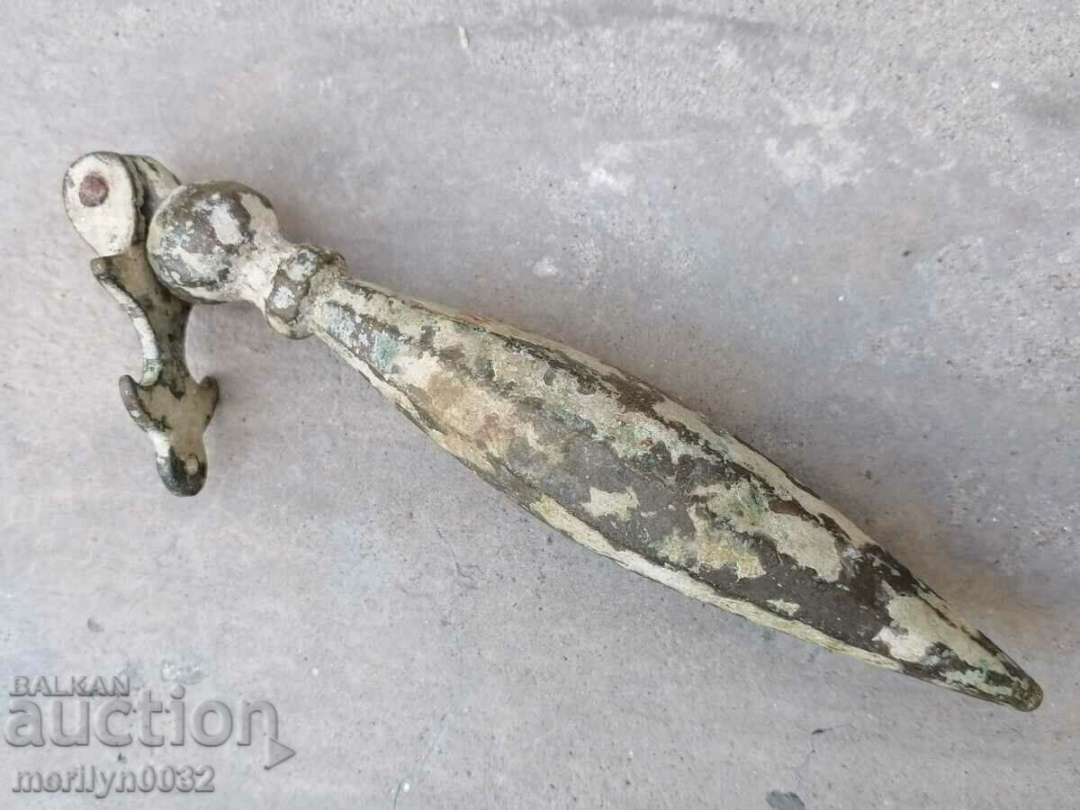 Auction Old Ottoman Bronze Plumb Weight Tool REDKAZ RRR Auction Old Ottoman Bronze Plumb Weight Tool REDKAZ RRR