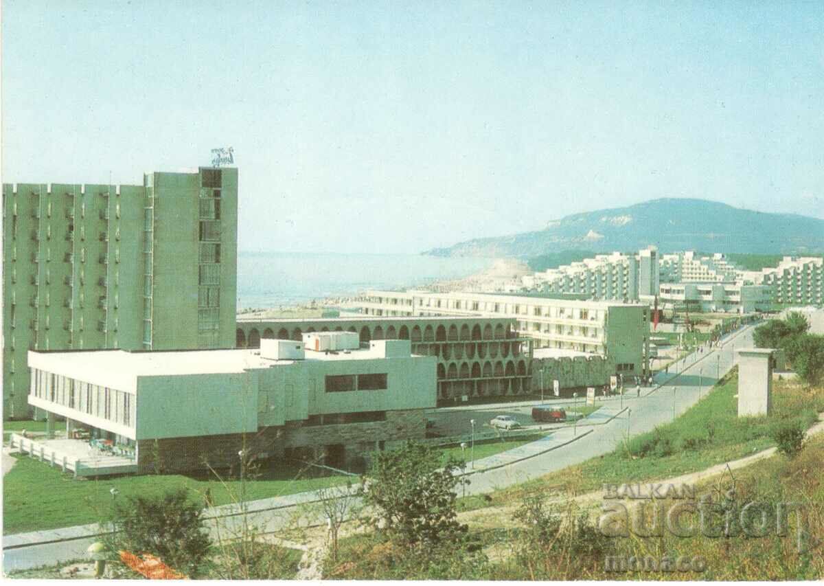 Παλιά καρτ ποστάλ - Albena, θέα