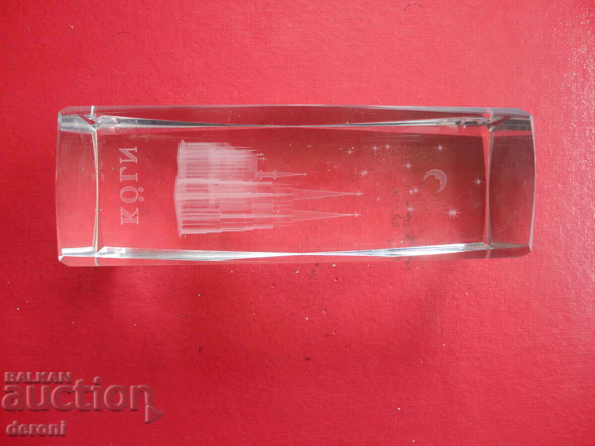 Auction Crystal figure Koln cathedral Auction Crystal figure Koln cathedral