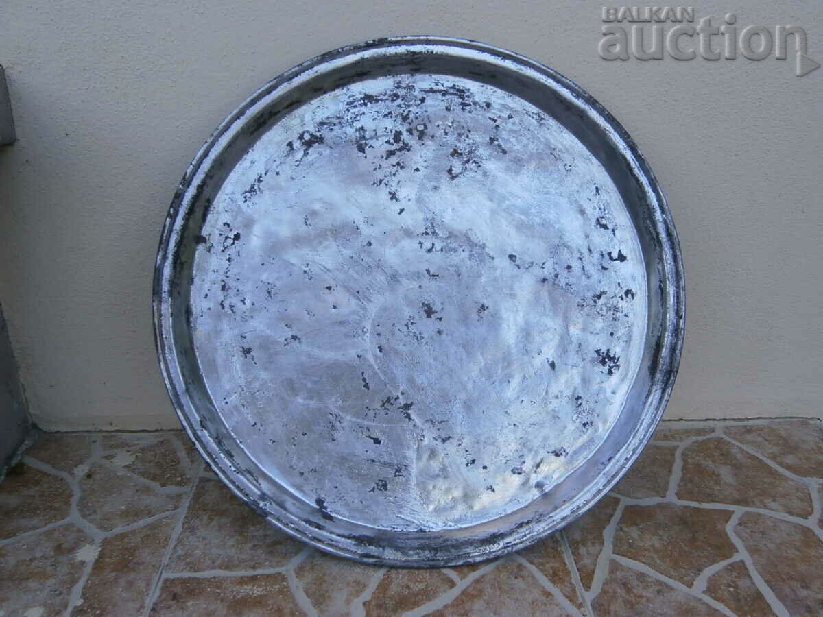 antique renaissance handmade wrought copper tray - 5 antique renaissance handmade wrought copper tray - 5