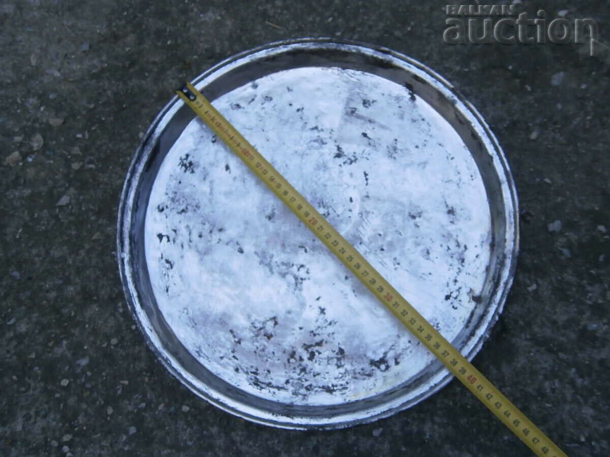 antique renaissance handmade wrought copper tray - 6 antique renaissance handmade wrought copper tray - 6